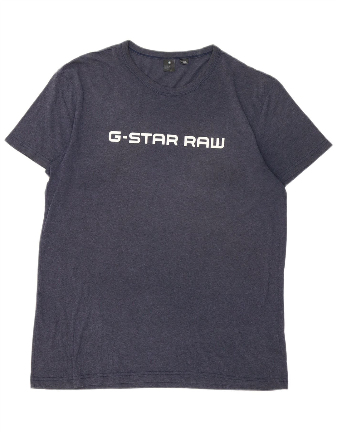 G-STAR Herren Grafik T-Shirt Top XL Marineblau Baumwolle