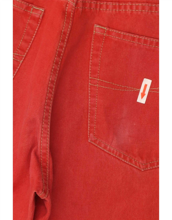 Henry Cottons Herren Straight Jeans W31 L27 Rot