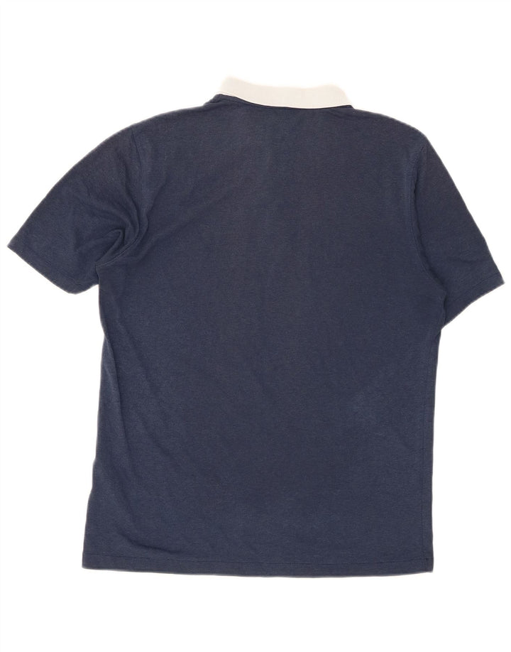 Nike Herren-Dri-Fit-Rugby-Poloshirt, mittelgroß, Marineblau, Polyester