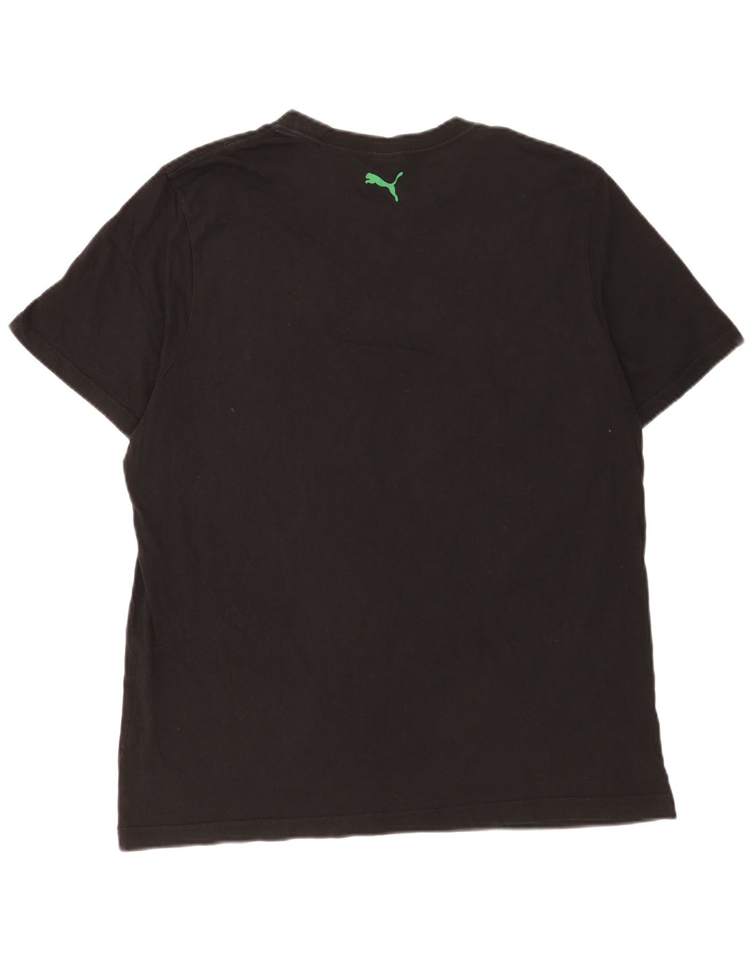 Puma Herren Grafik T-Shirt Top XL Schwarz