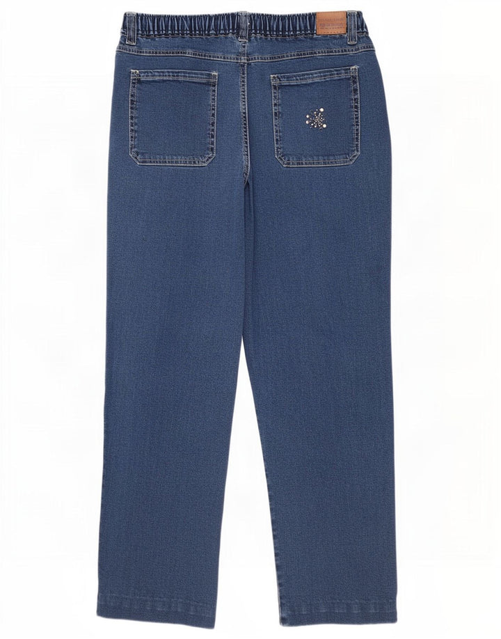 Farah Damen-Jeans, klassisch, gerade, W36, L27, Blau, Baumwolle