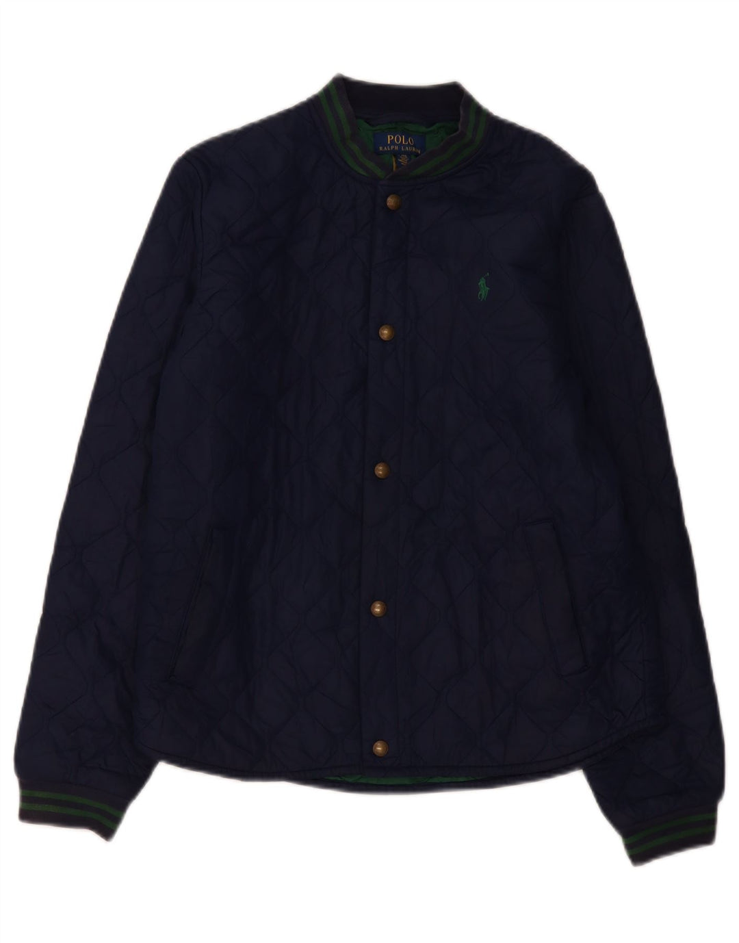 Polo Ralph Lauren Steppjacke für Jungen, 15–16 Jahre, XL, Marineblau, Polyester
