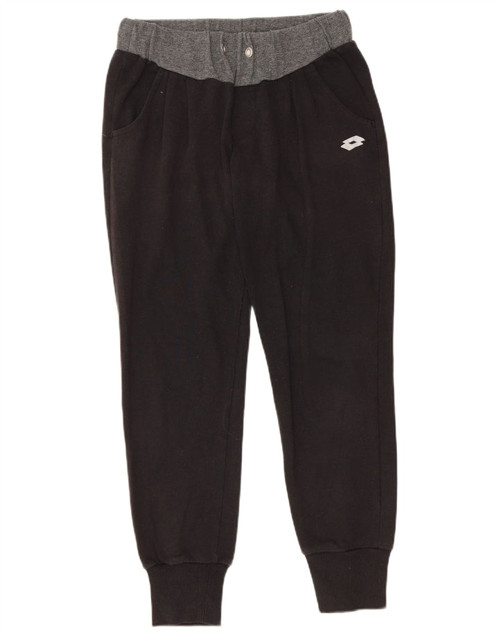 LOTTO Damen-Trainingshose, Jogginghose, UK 6, XS, Schwarz, Farbblock