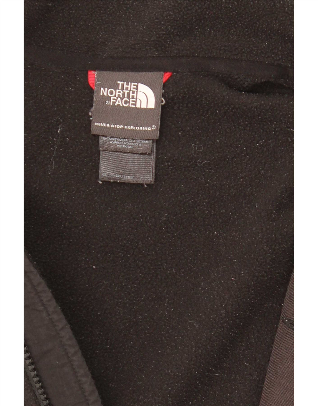 The North Face Herren Graphic Liner Fleecejacke UK 40 Large Schwarz Polyester