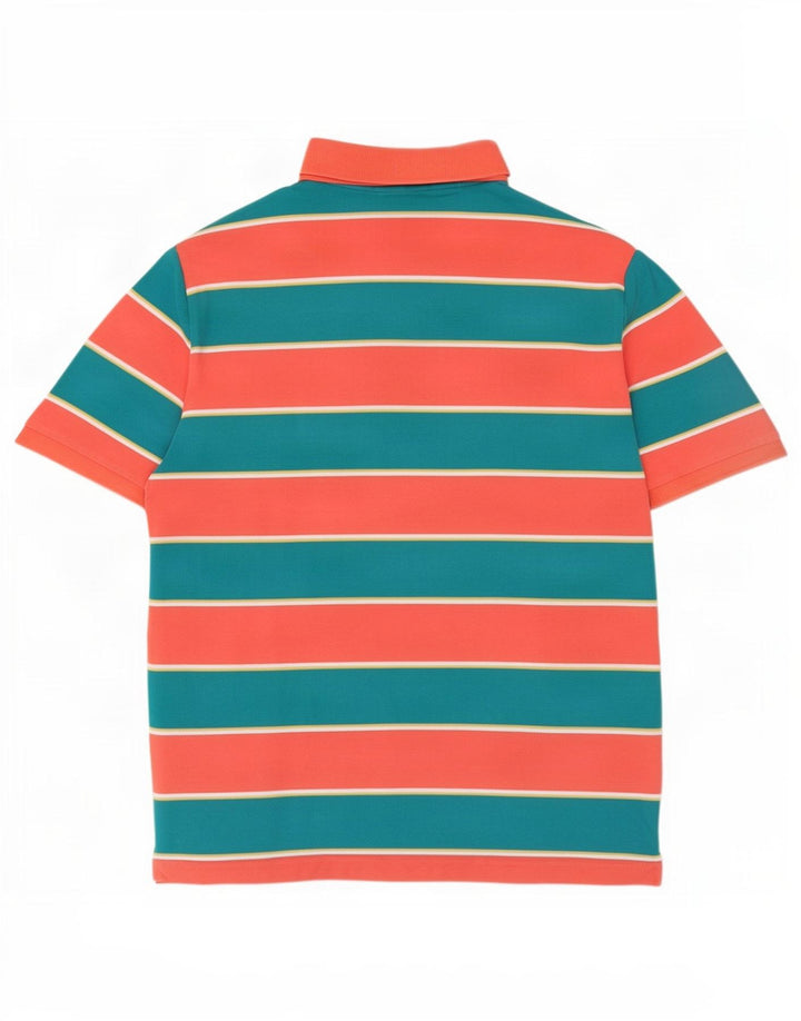 Gant Herren-Poloshirt, groß, mehrfarbig, gestreift, Baumwolle