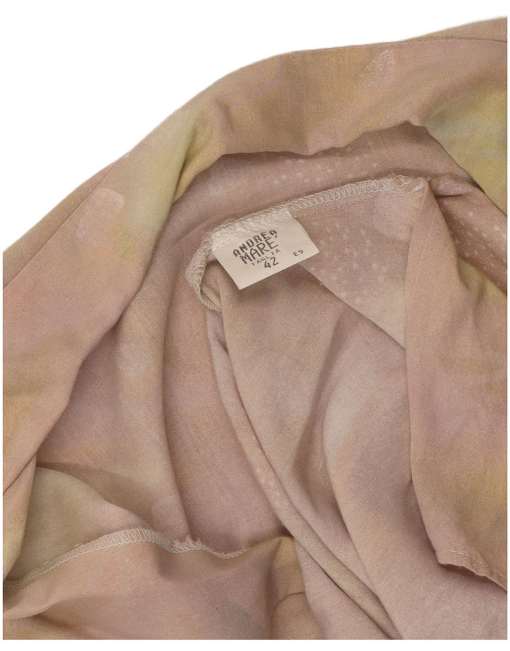 Andrea Mare Damen Hemdbluse IT 42 Medium Mehrfarbig Tie Dye