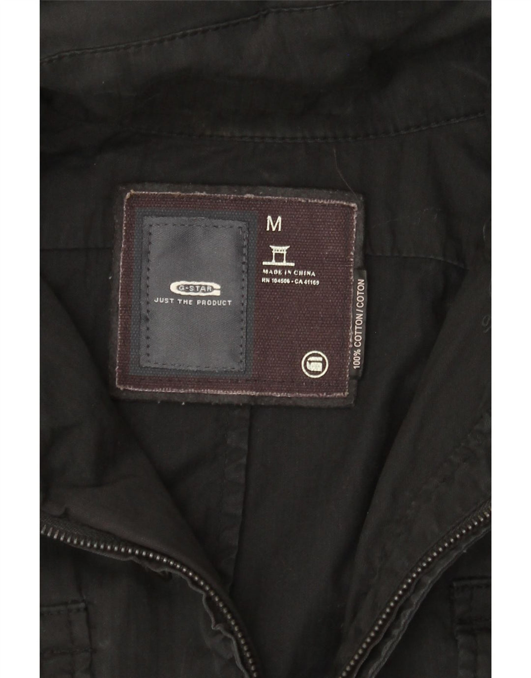 G-Star Damen UK 14 Mittelschwarze Baumwolle