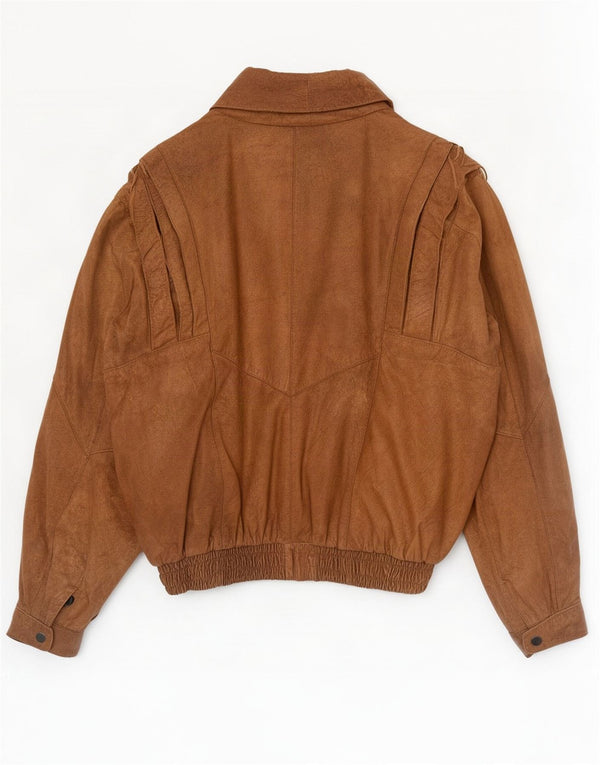 Vintage Herren Lederjacke UK 40 Large Braun