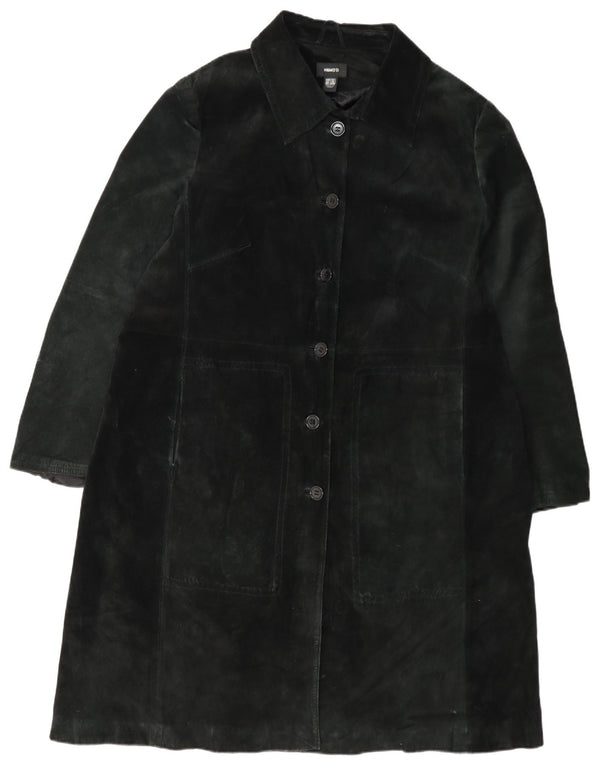 H&M Damen Wildledermantel UK 26 4XL Schwarz