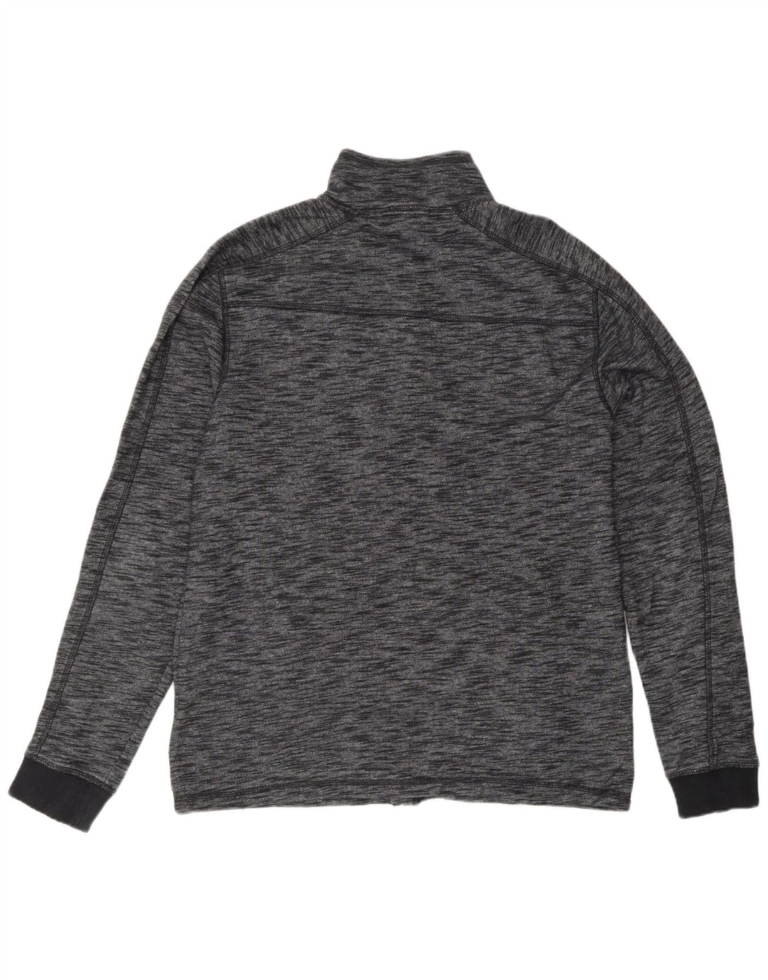 CALVIN KLEIN JEANS Herren-Trainingsanzug, Oberteil, Jacke, groß, grau gefleckte Baumwolle