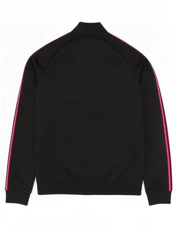 Adidas Mädchen Trainingsanzug Top Jacke 13-14 Jahre Schwarz