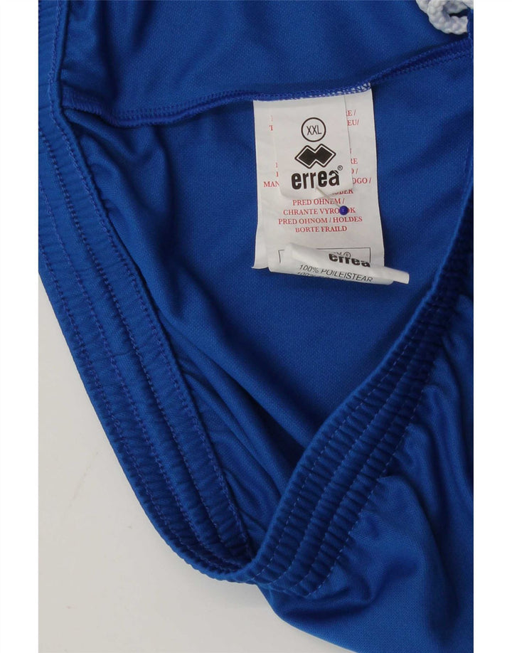 Errea Herren Sportshorts 2XL Blau Polyester