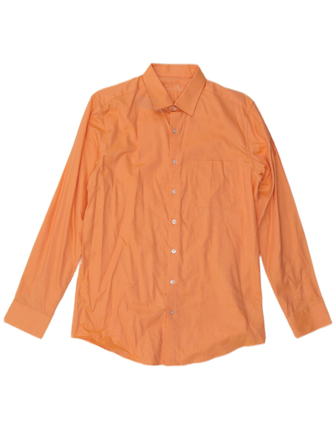 Louis Philippe Herrenhemd Größe 40 Mittelorange Baumwolle