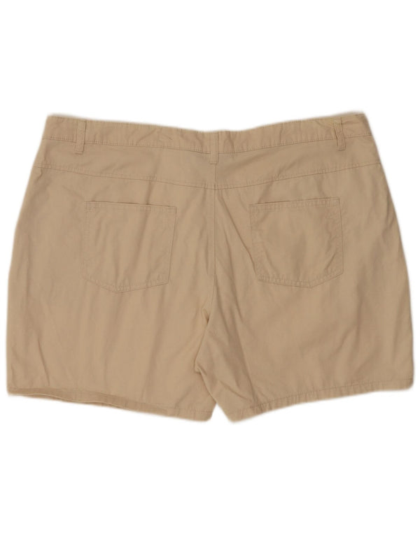 Mountain Warehouse Reguläre Chino-Shorts für Damen, UK 18, XL, W38, Beige, Baumwolle