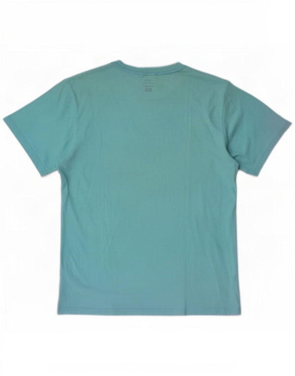 Polo Ralph Lauren Jungen-T-Shirt mit Grafik, 15–16 Jahre, XL, blaue Baumwolle