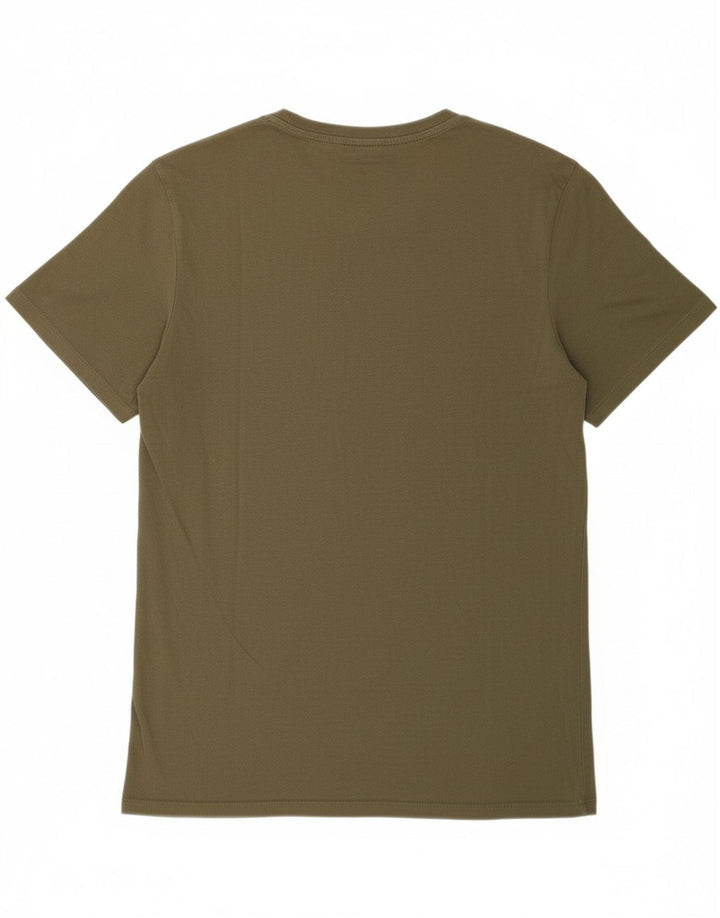 LEVI'S Mens Graphic T-Shirt Top Large Khaki Cotton