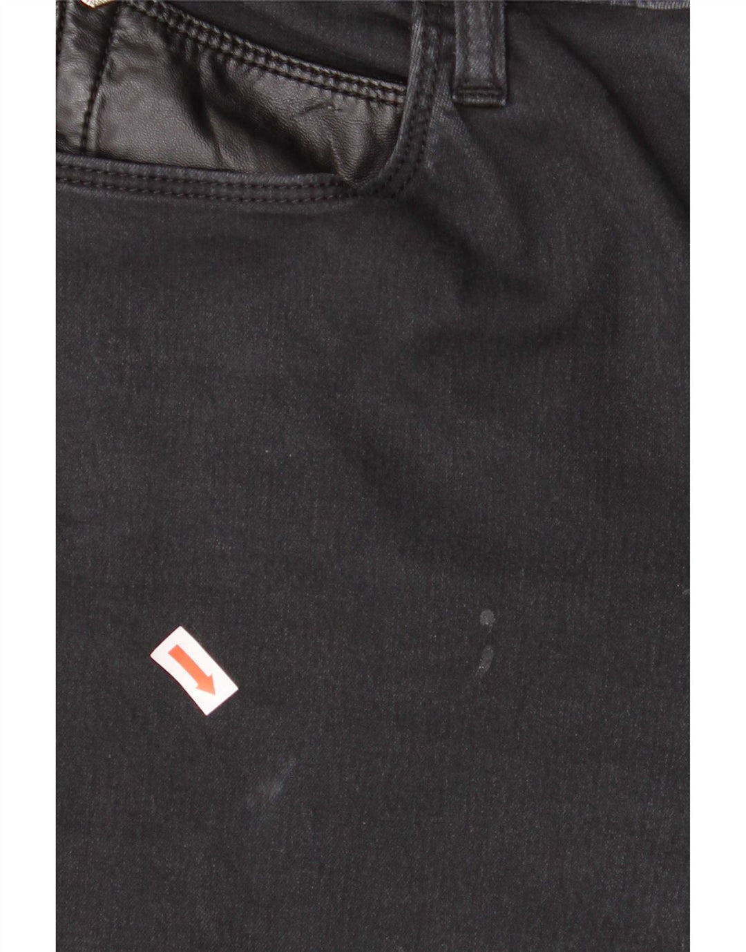 Armani Damen Skinny Jeans W28 L29 Schwarze Baumwolle