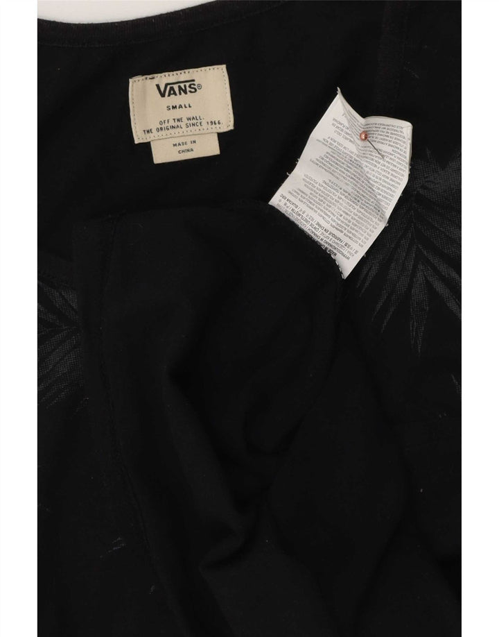 Vans Herren-Weste, Oberteil, Größe S, Schwarz, Baumwolle