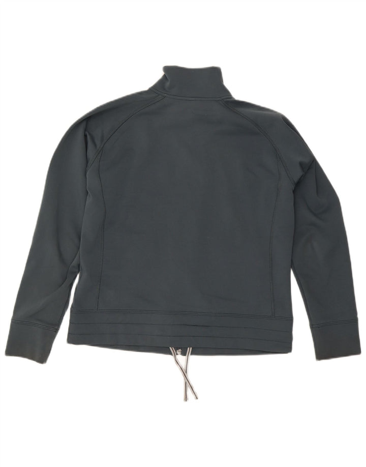 Rohan Damen-Trainingsanzugoberteil, UK-Größe 14, mittelgrünes Polyester