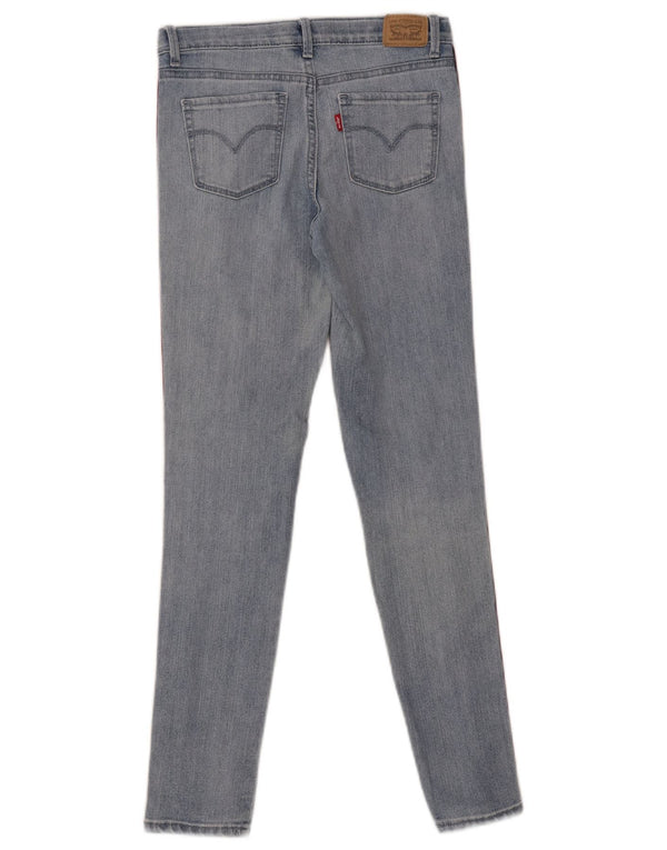 Levi's 710 Graphic Skinny Jeans für Mädchen, 11–12 Jahre, W26 L27, Blau, Farbblock