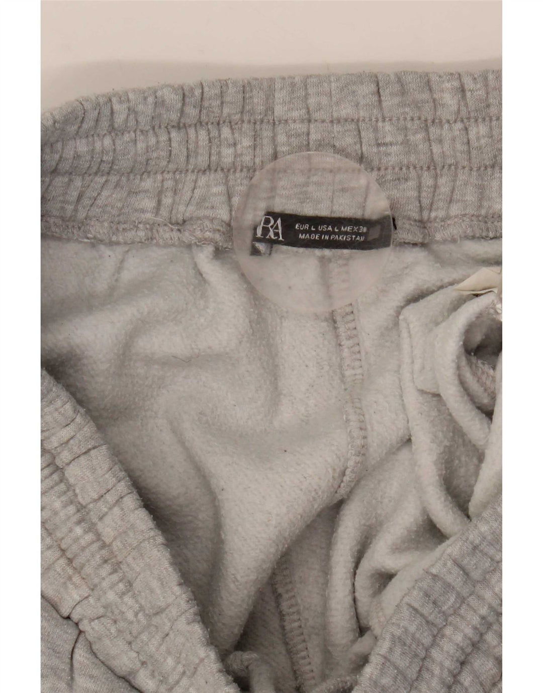 Zara Herren-Trainingshose, Jogginghose, groß, grau, Polyester