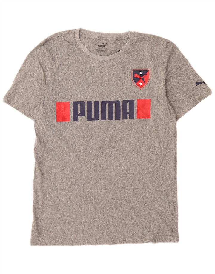 PUMA Herren Graphic T-Shirt Top Small Grau