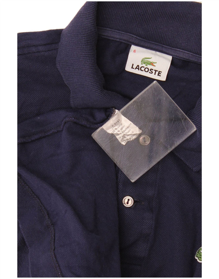 Lacoste Herren Poloshirt Größe 6 XL Marineblau