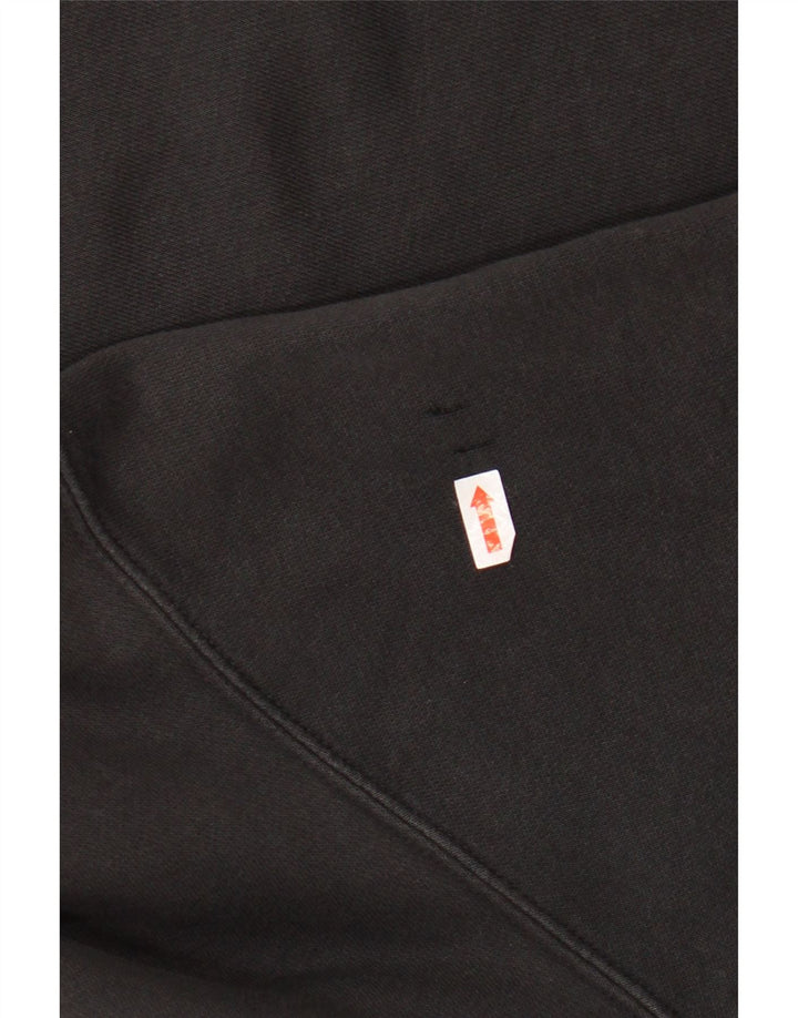 NIKE Herren Crusaders Graphic Hoodie Pullover 3XL Schwarz Baumwolle