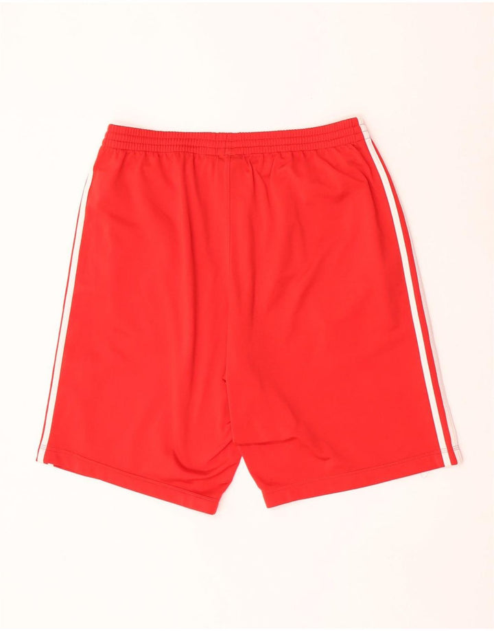 Adidas Herren Sport Shorts XL Rot Polyester
