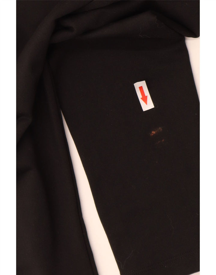 Adidas Damen Graphic Leggings UK 8 Small Schwarz
