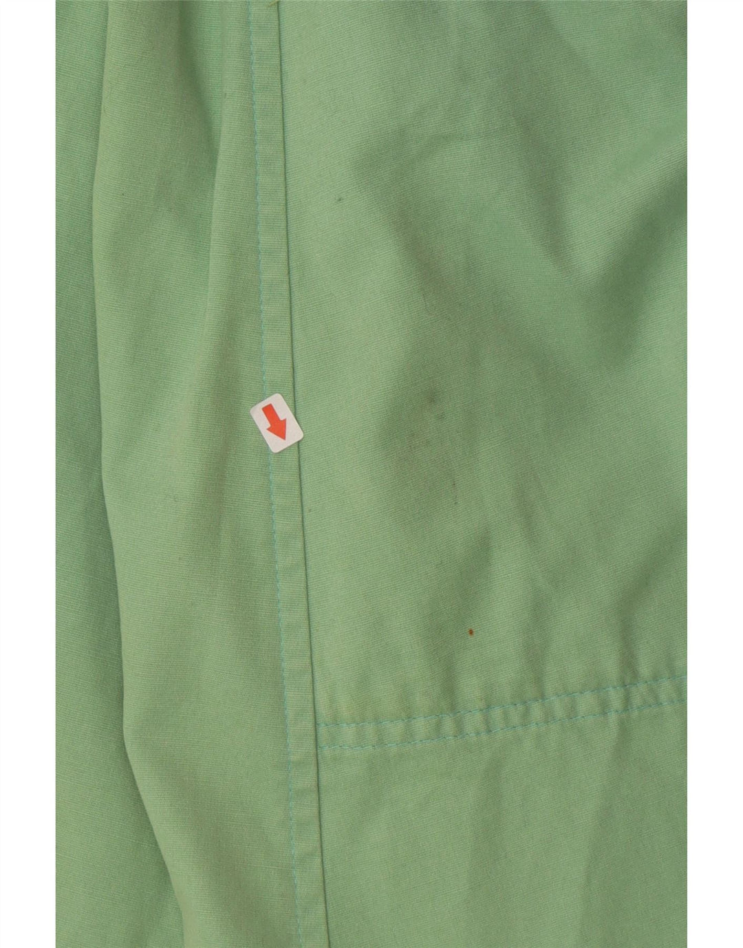 Armani Jeans Damen Übergroßer Mantel UK 14 Große grüne Baumwolle