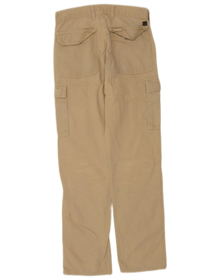 Nehmen Sie zwei gerade Herren-Cargohosen W28 L30 Beige