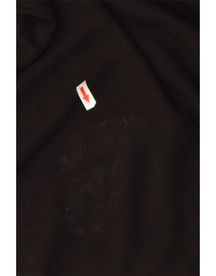 Übergroßes Maxikleid für Damen von Zara, Gr. 10, Größe S, Schwarz, Polyester