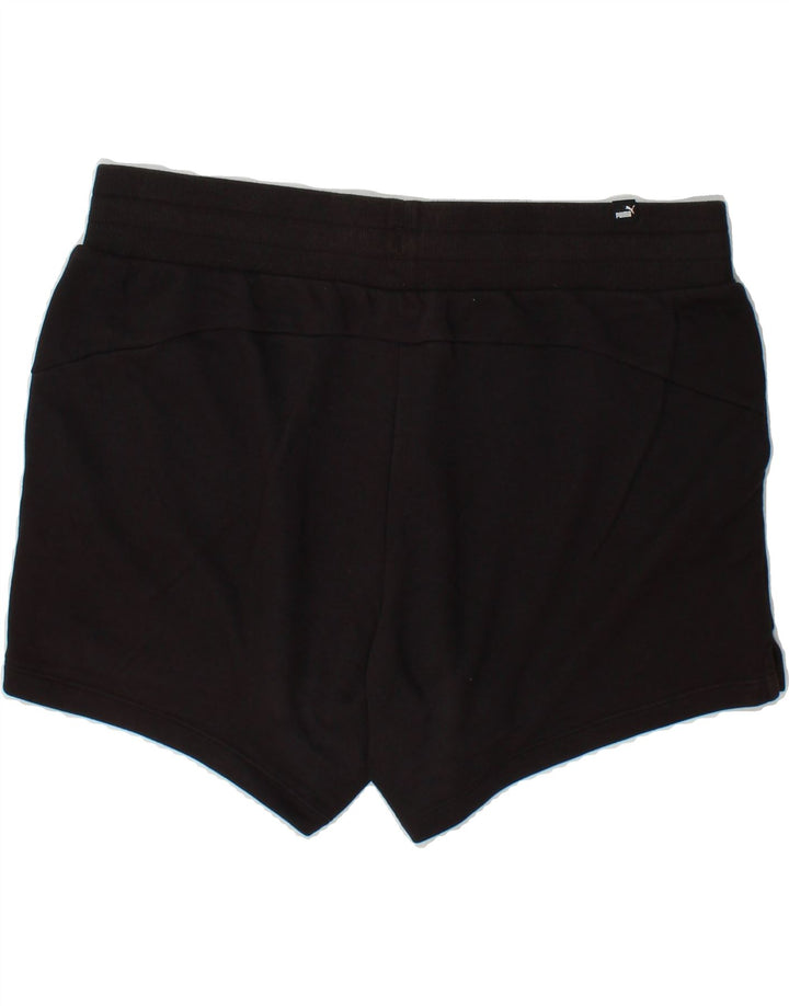 PUMA Womens Sport Shorts UK 16 Large Black Vintage Puma and Second-Hand Puma from Messina Hembry 