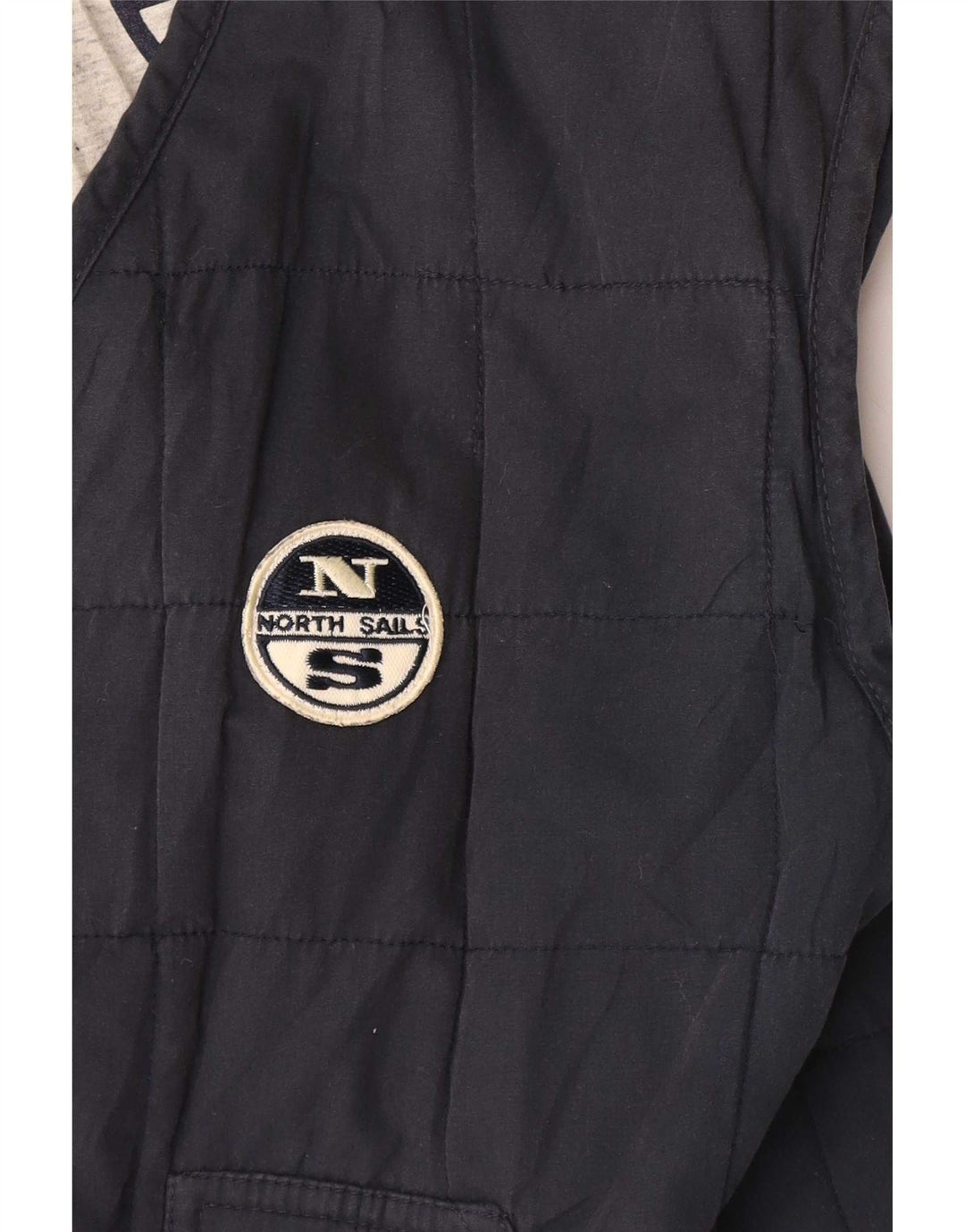 North Sails Herren Steppweste UK 36 Small Marineblau