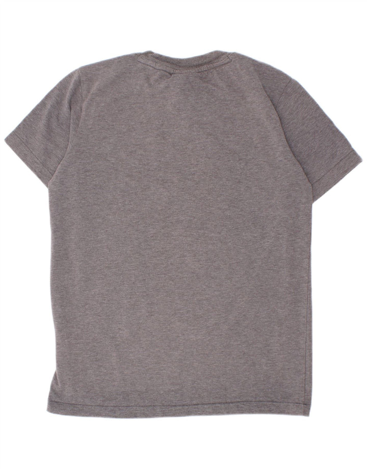 Nike Dri Fit T-Shirt für Jungen, 8–9 Jahre, Größe S, graue Baumwolle