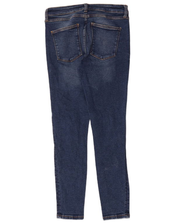 Zara Damen Skinny Jeans EU 40 Medium W30 L27 Blaue Baumwolle