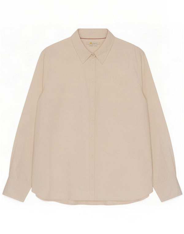 Boden Womens Shirt UK 14 Large White Cotton