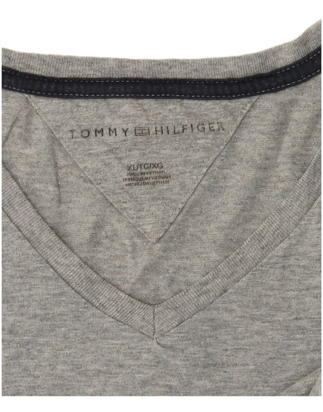 Tommy Hilfiger Herren T-Shirt Top XL Grau