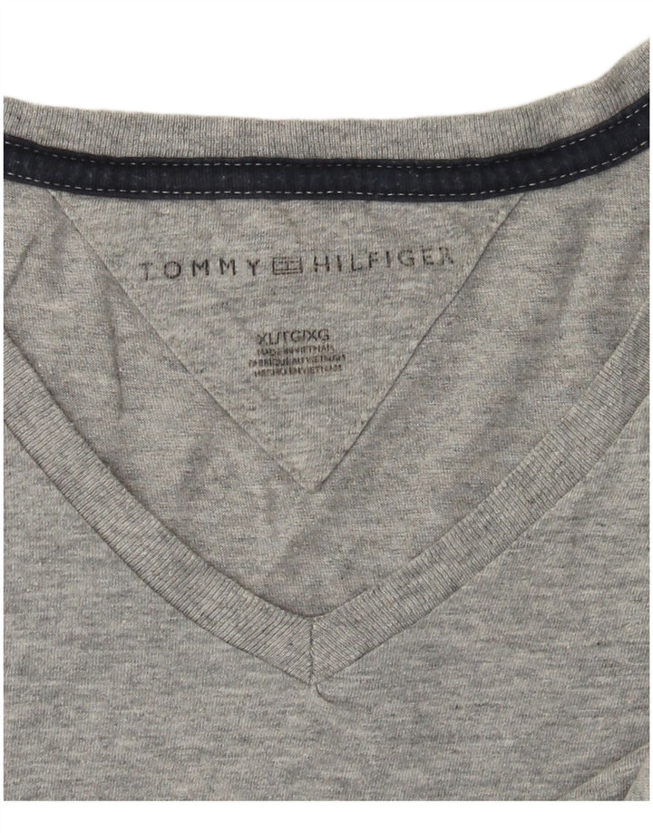 Tommy Hilfiger Herren T-Shirt Top XL Grau
