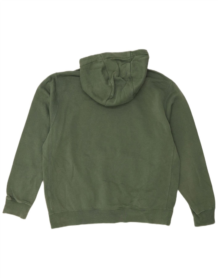 Nike Herren Kapuzenpullover, groß, grüne Baumwolle
