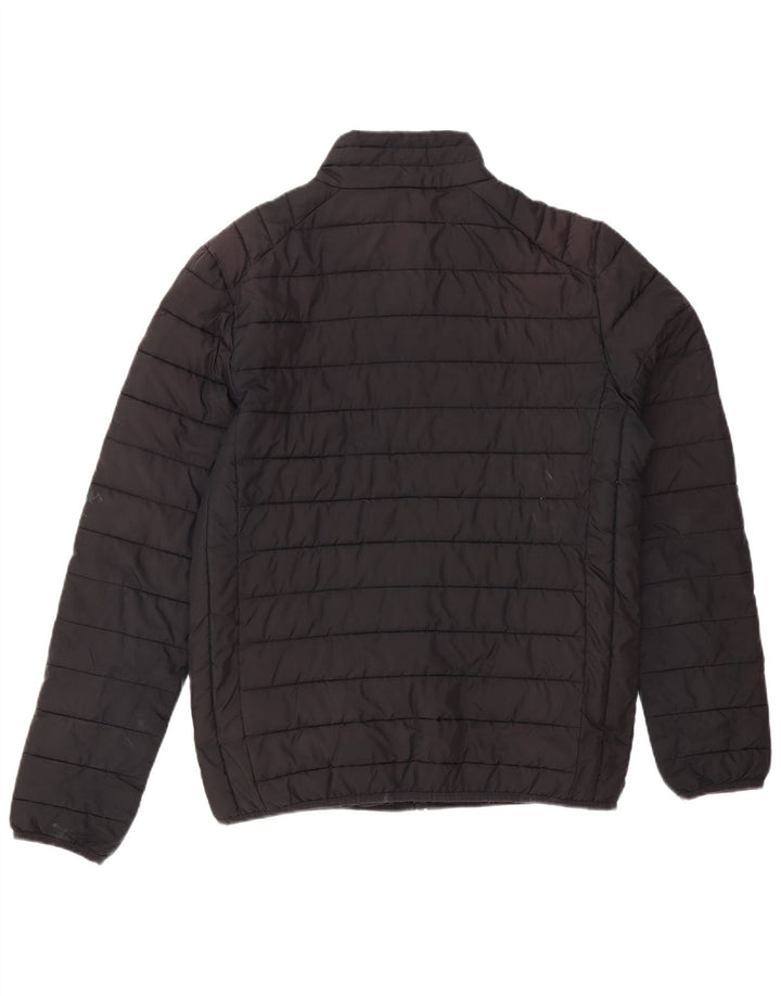 Ellesse Herren Wattierte Jacke UK 38 Medium Schwarz Polyester