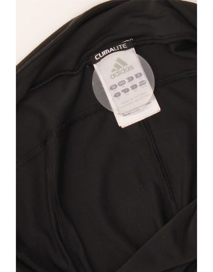 Adidas Damen Climalite Trainingshose Jogger UK 14 Medium Schwarz