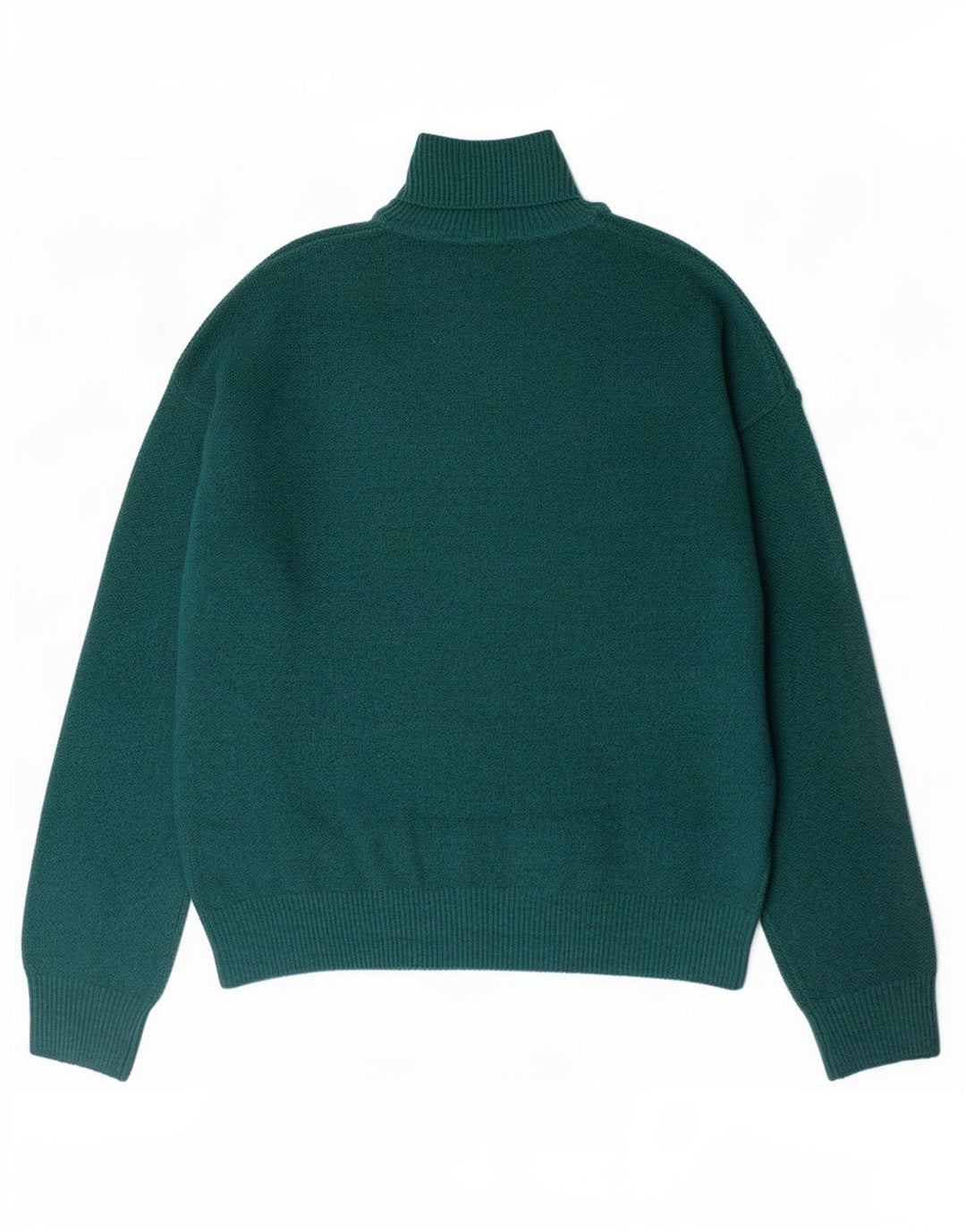 Marks & Spencer Damen-Pullover mit Rollkragen, Gr. 14, Mittelgrün