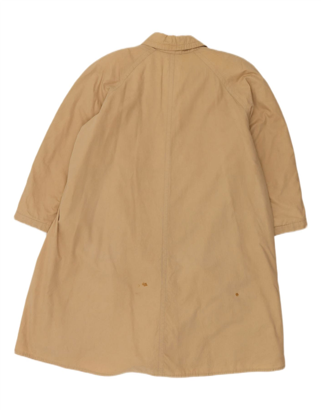 BELFE Womens Oversized Overcoat IT 42 Medium Beige Cotton