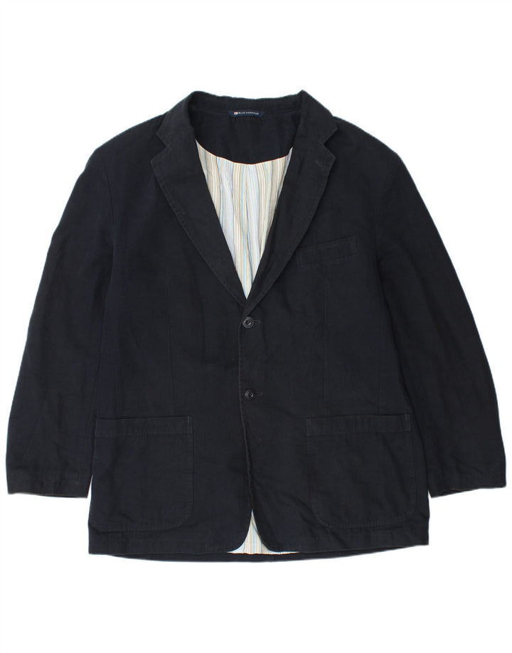 Marks & Spencer Herren-Blazer mit 2 Knöpfen, Gr. 40, Marineblau, Viskose, Größe L