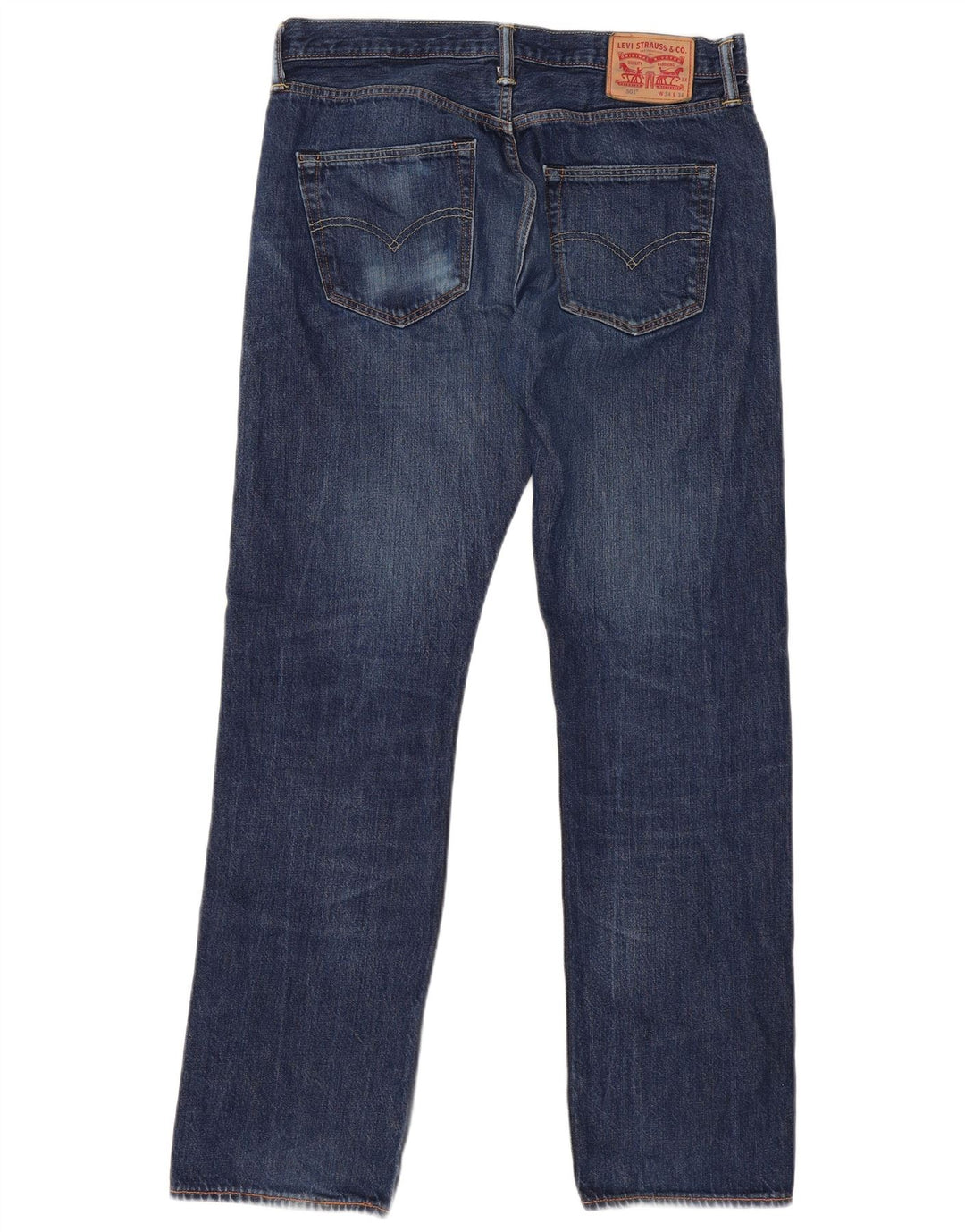 LEVI'S Herren 501 Straight Jeans W34 L34 Blau