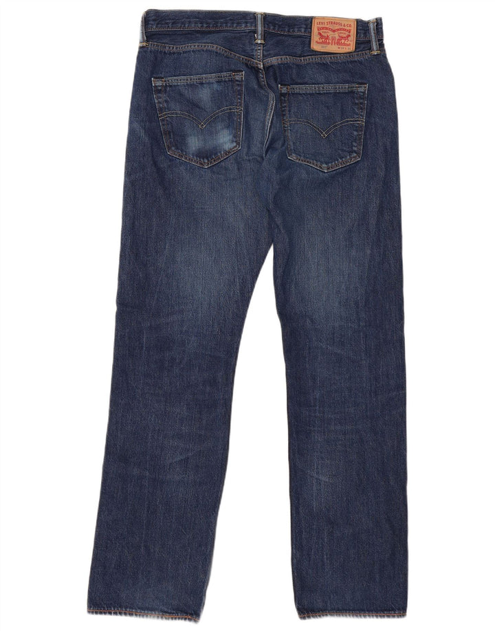 LEVI'S Herren 501 Straight Jeans W34 L34 Blau