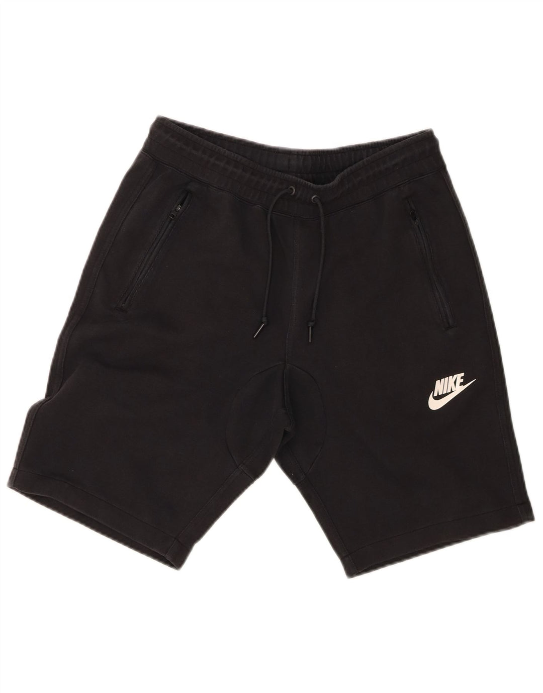 NIKE Mens Sport Shorts Medium  Black Cotton