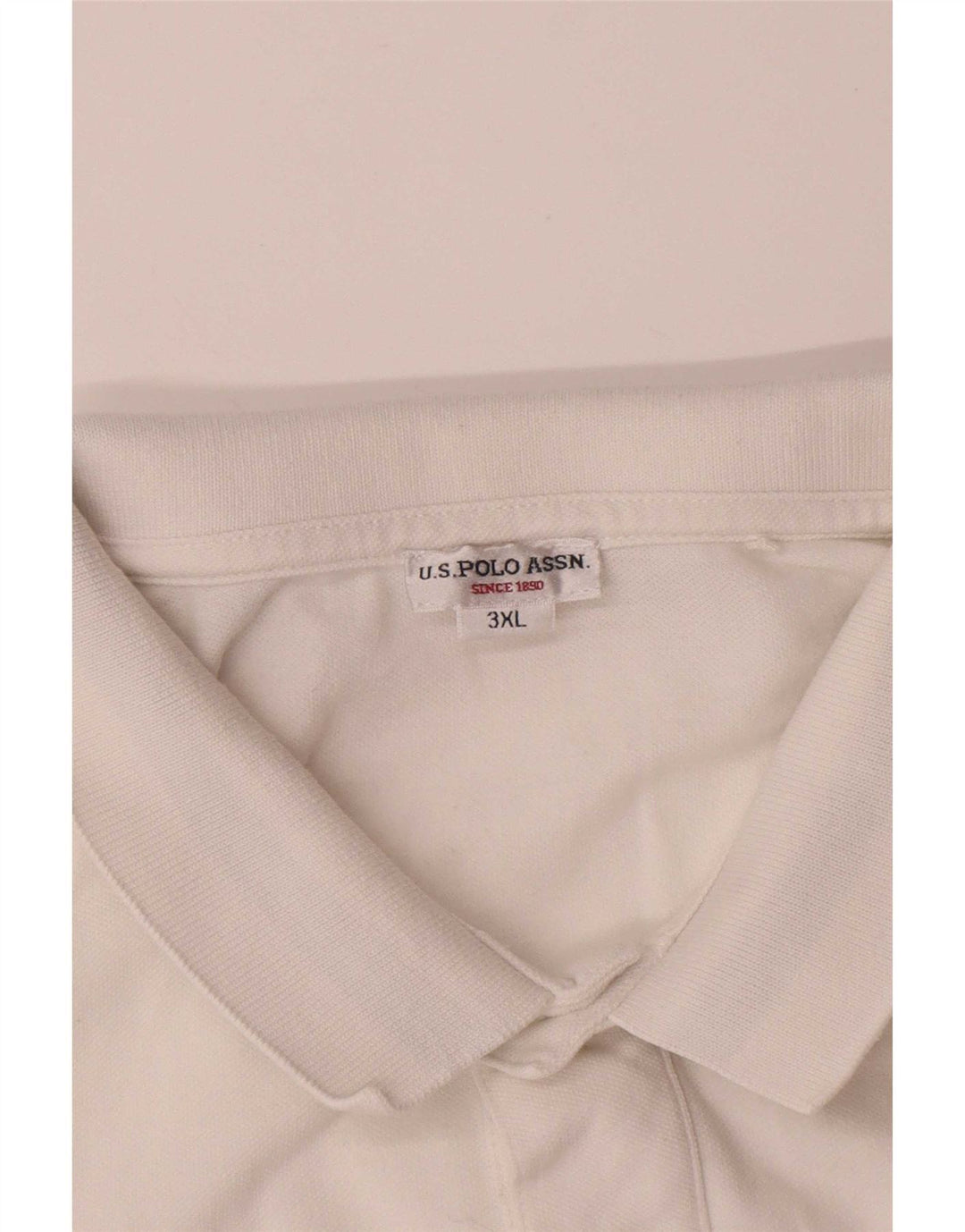 U.S. Polo Assn. Herrenhemd 3XL aus weißer Baumwolle